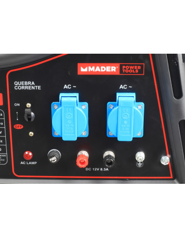 Generador Monofásico 5.5kVA - 63611 - Mader