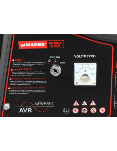 Generador Monofásico 5.5kVA - 63611 - Mader