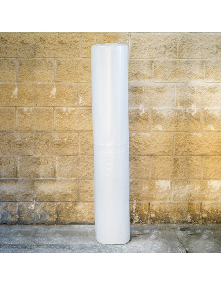 Plástico Transparente Agricultura Obra G400 - 1/2 - 2X100 Metros