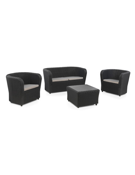 Muebles Jardín Nova Confort Grafito