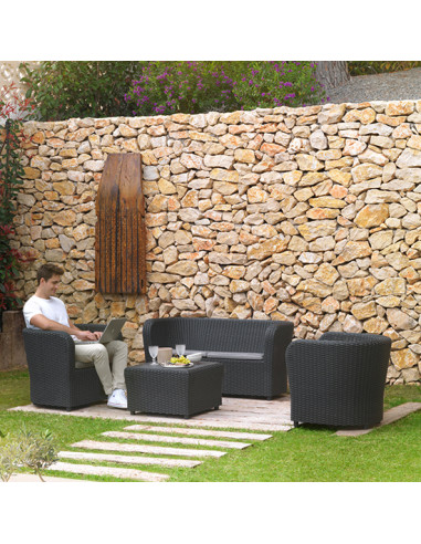 Muebles Jardín Nova Confort Grafito