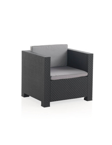 Muebles Jardín Diva Tropea Grafito