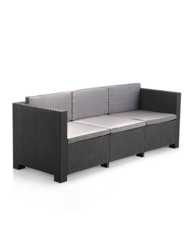 Muebles Jardín Diva Tropea Grafito