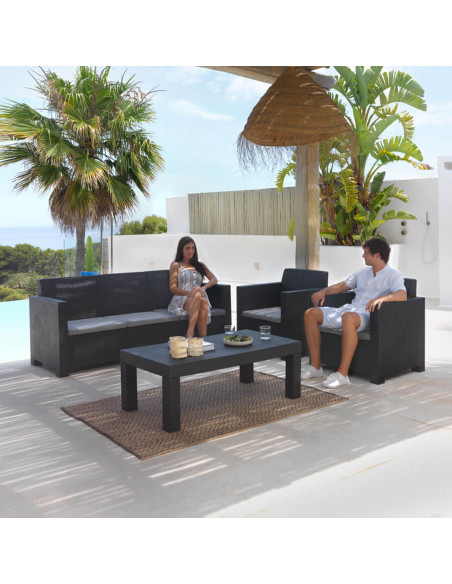 Muebles Jardín Belice Grafito