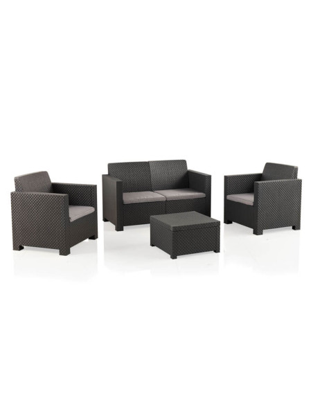 Muebles Jardín Evo Confort Grafito
