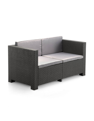 Muebles Jardín Diva Confort Storage Grafito