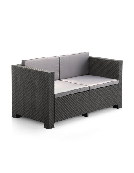 Muebles Jardín Diva Confort Storage Grafito