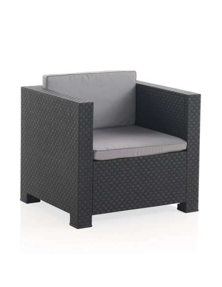 Muebles Jardín Diva Confort Storage Grafito