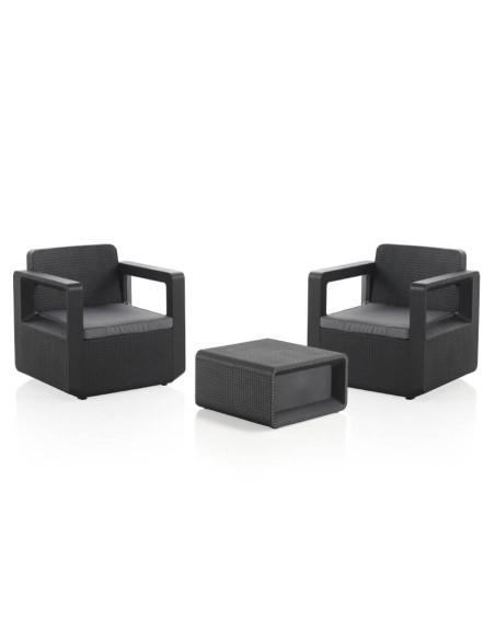 Muebles Jardín Venus Tete a Tete Grafito