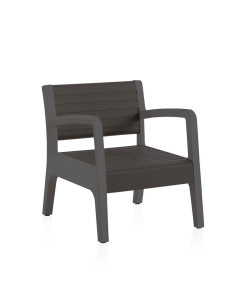 Muebles Jardín Miami Grafito 2