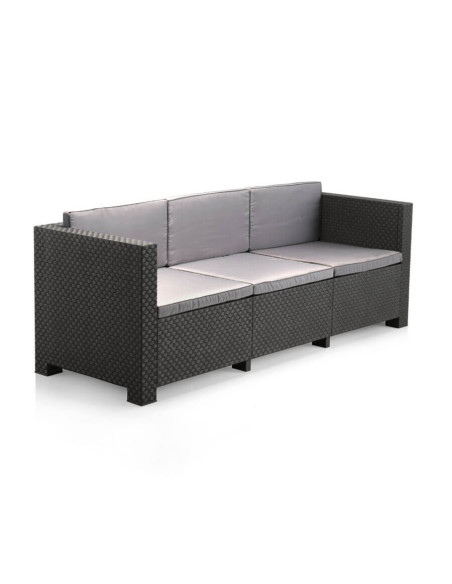 Muebles Jardín Manhattan Grafito