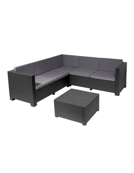 Muebles Jardín Oasis Grafito