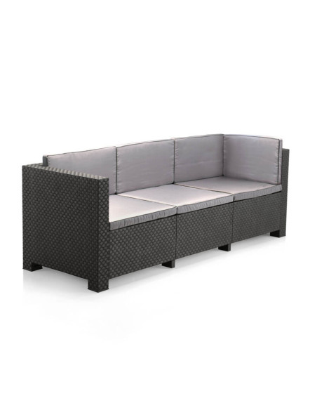 Muebles Jardín Oasis Grafito