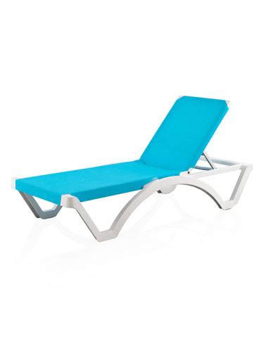 Tumbona Mykonos Azul Claro