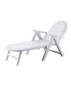 Tumbona Caimán Blanca