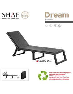 Tumbona Dream Antracita