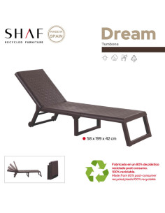 Tumbona Dream Wengué