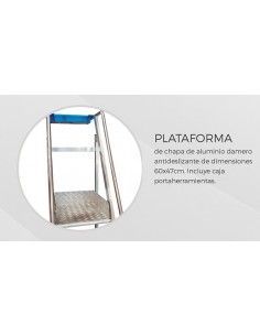 Escalera Industrial Tempo 16 Peldaños - 4,00 M 2