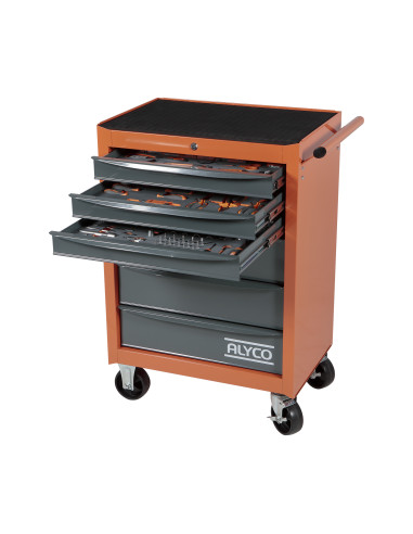 Carro Herramientas 6 Cajones 164 Herramientas Alyco 170862