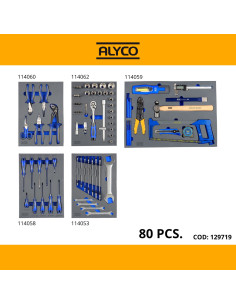 Carro Herramientas 80 Piezas Alyco 129719 2