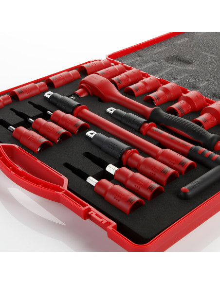 Juego Llaves de Vaso Aisladas de 1/2" - 20 Piezas Alyco 190300