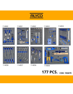 Carro Herramientas 177 Piezas Alyco 192679 2