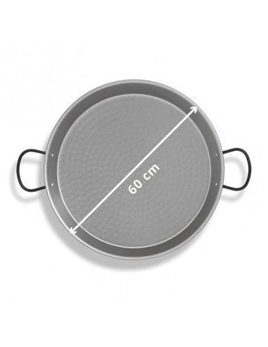 Paella de Acero Inoxidable 60 cm - 15-20 Personas