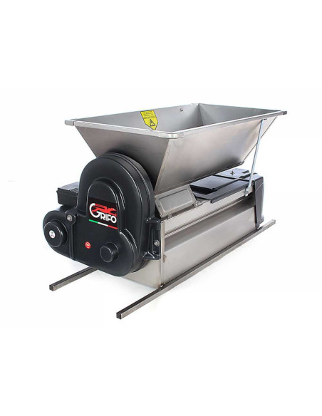 Despalilladora Inox Motor Eléctrico - 0,75 kW - 1500 kg/h - 90x50 cm - Grifo