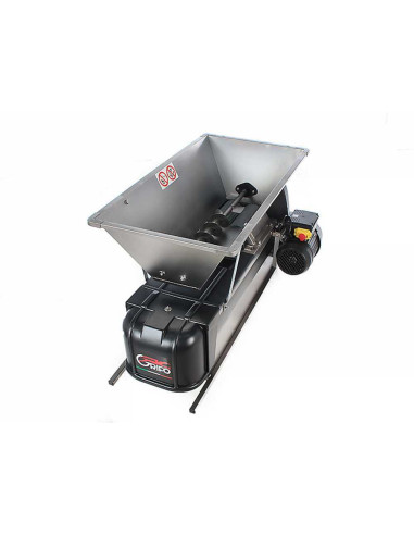 Despalilladora Inox Motor Eléctrico - 0,75 kW - 1500 kg/h - 90x50 cm - Grifo