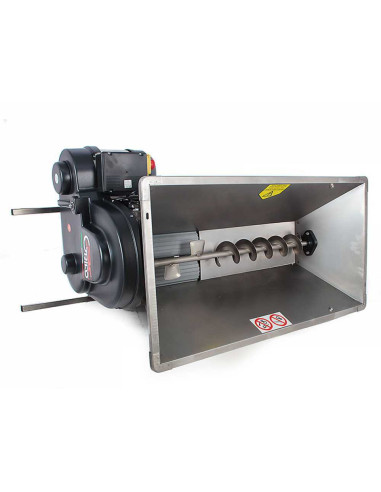 Despalilladora Inox Motor Eléctrico - 0,75 kW - 1500 kg/h - 90x50 cm - Grifo