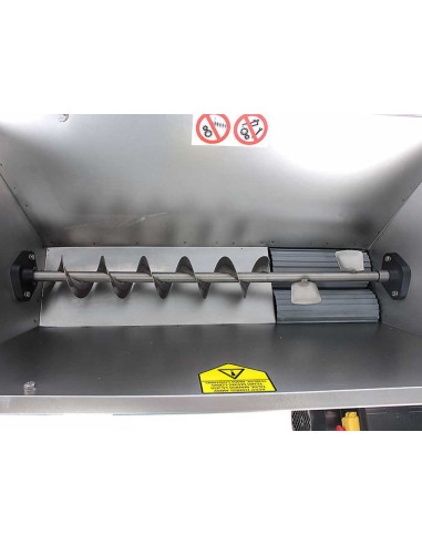 Despalilladora Inox Motor Eléctrico - 0,75 kW - 1500 kg/h - 90x50 cm - Grifo