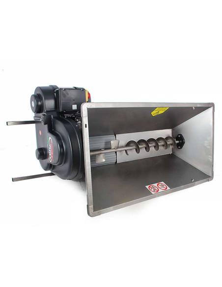 Despalilladora Inox Motor Eléctrico - 0,75 kW - 1500 kg/h - 90x50 cm - Grifo