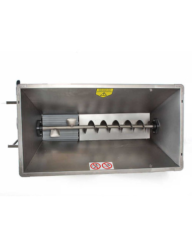 Despalilladora Inox Motor Eléctrico - 0,75 kW - 1500 kg/h - 90x50 cm - Grifo