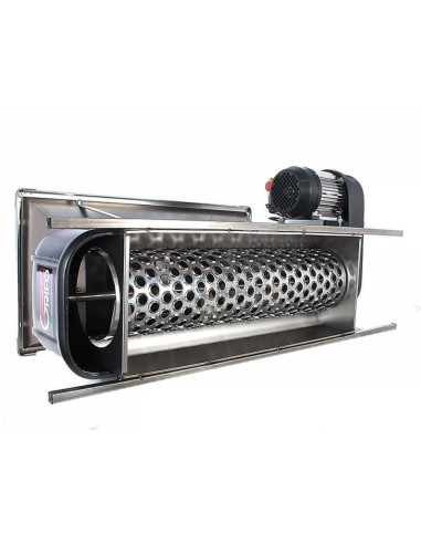 Despalilladora Inox Motor Eléctrico - 0,75 kW - 1500 kg/h - 90x50 cm - Grifo