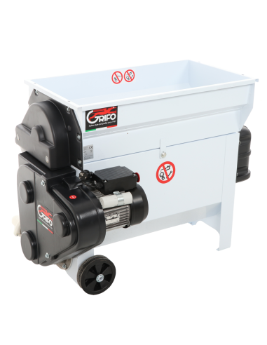 Despalilladora Chapa de Uva con Bomba - 2 HP - 2000 kg/h - 87x50 cm - Grifo