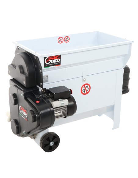 Despalilladora Chapa de Uva con Bomba - 2 HP - 2000 kg/h - 87x50 cm - Grifo