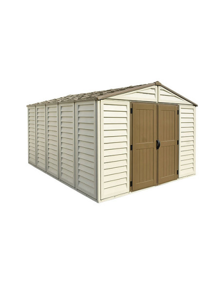 Caseta PVC Woodbridge Plus 405x324x233 cm - Duramax
