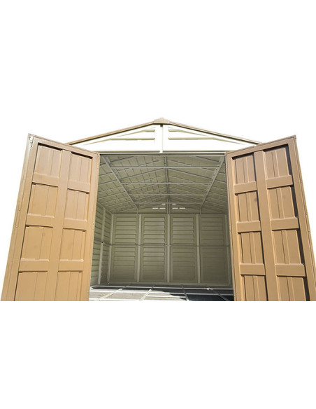 Caseta PVC Woodbridge Plus 405x324x233 cm - Duramax