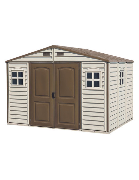 Caseta PVC Woodside 239x324x233 cm - Duramax
