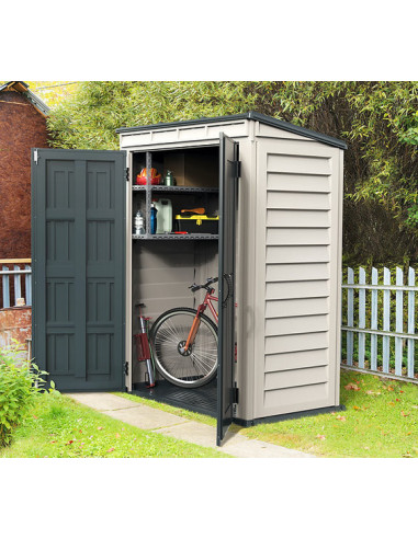 Caseta PVC Yardmate Pent Plus 91x170x202 cm - Duramax