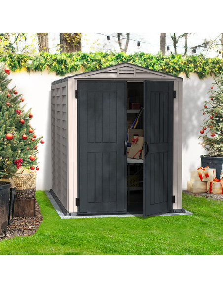 Caseta PVC Yardmate Plus 249x161x210 cm - Duramax