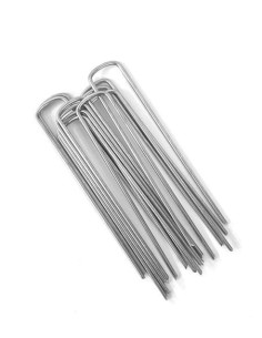 Grapas Fijación Césped Artificial - 50 Unds