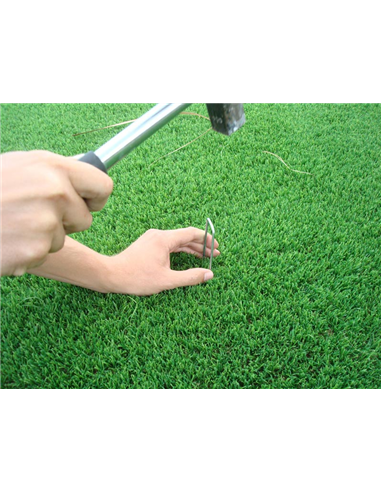 Grapas Fijación Césped Artificial - 50 Unds