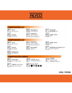 Maletín Herramientas 83 Piezas Alyco 170765 2