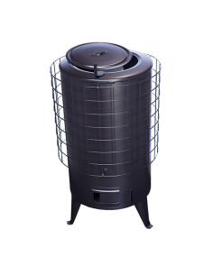 Estufa Circular de Leña Campera García 2