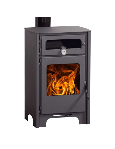 Estufa De Leña Con Horno Eco Design Modelo Firenze