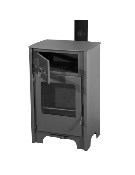 Estufa De Leña Con Horno Eco Design Modelo Firenze