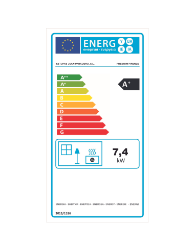 Estufa De Leña Con Horno Eco Design Modelo Firenze