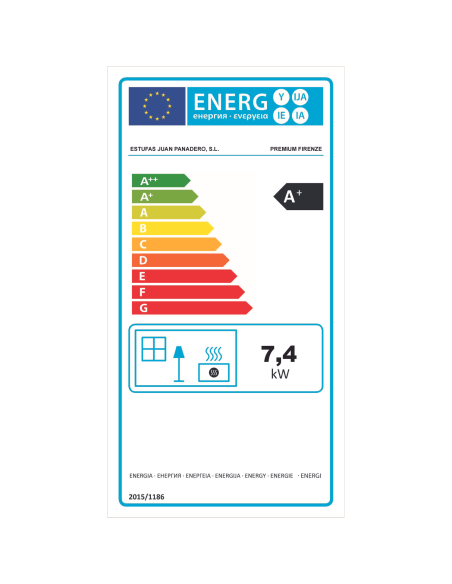 Estufa De Leña Con Horno Eco Design Modelo Firenze