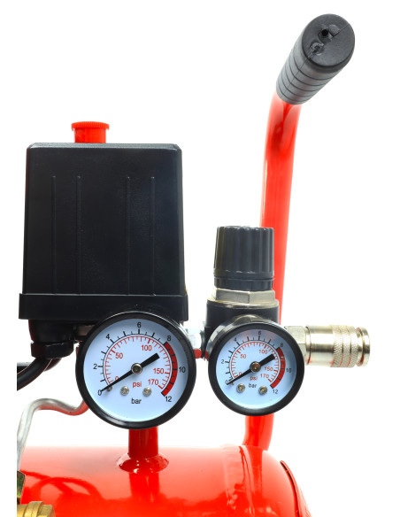 Compresor de Aire Silencioso 24L - 2 Hp - 09347 - Mader